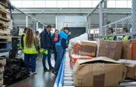 Ayuda internacional que ha llegado para damnificados del terremoto.