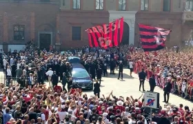 La despedida de Franco Baresi.