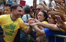 El senador brasileño Flávio Bolsonaro.