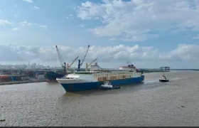 Imagen referencial del Puerto de Barranquilla.