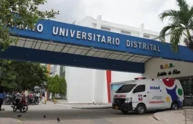 Zona de urgencias del Camino Adelita de Char. 