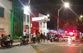 La pareja fue llevada en primera instancia al Camino La Manga. 