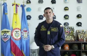 Capitán de fragata Bernardo Silva Flórez, Capitán del Puerto de Barranquilla. 