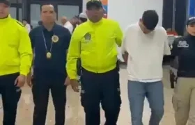 Capturado por el crimen del ciudadano estadounidense.