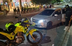 Lugar donde sucedió el crimen.