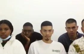 Los implicados en el crimen.