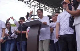 El senador Iván Cepeda.