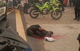 Lugar del ataque armado. 