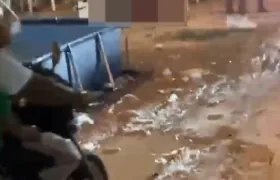 Lugar del ataque a bala.