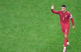 El jugador portugués Cristiano Ronaldo. 