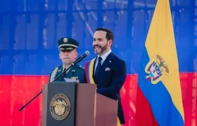 El Presidente de la República, Abelardo De La Espriella.