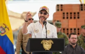 El Presidente de la República, Abelardo De La Espriella.