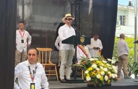 El Presidente de la República, Abelardo De La Espriella.