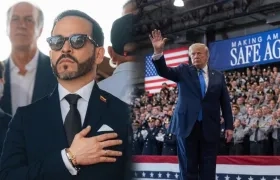 Abelardo De La Espriella y Donald Trump.