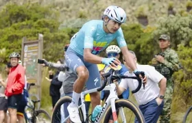 Diego Camargo, ganador de la Vuelta a Colombia 2026.