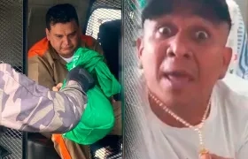 Digno José Palomino y Ober Ricardo Martínez Gutiérrez, alias ‘El negro Ober’.