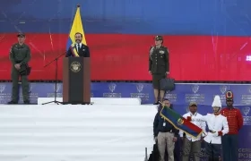 El Presidente de la República, Abelardo De La Espriella.