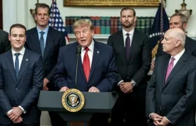 Donald Trump, presidente de Estados Unidos.