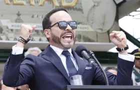 El Presidente Abelardo De La Espriella.