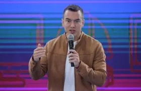 Daniel Noboa, presidente de Ecuador.