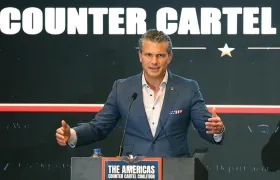 El secretario de Guerra de EE.UU., Pete Hegseth.