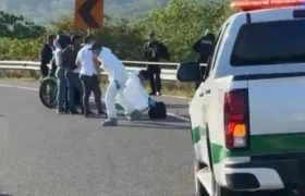 Troncal del Caribe donde fue encontrado el cuerpo. 