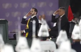 El Presidente Abelardo De La Espriella.