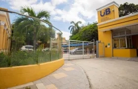 Fachada de la Institución Universitaria de Barranquilla. 