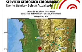 Informe oficial del SGC sobre el terremoto del lunes