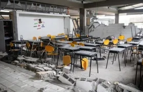 Institución educativa Carrasquilla industrial, en Quibdó, Chocó.