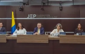 Magistrados de la JEP.