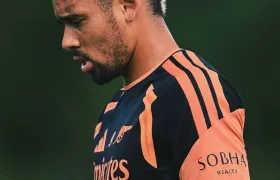 El delantero brasileño Gabriel Jesús.