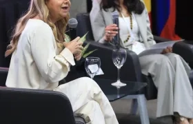 La ministra de Transporte, Elsa Noguera.