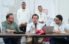 Rodrigo Lara, ministro del Interior. 