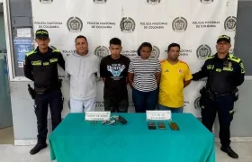 Los cuatro capturados