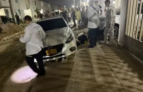 Lugar del asesinato en Caribe Verde