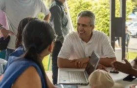 Luis Fernando Velasco, exministro del Interior.