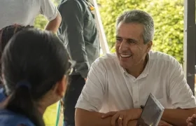 Luis Fernando Velasco, exministro del Interior. 