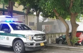 El cuerpo de la víctima fue trasladado a Medicina Legal. 