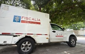 El cuerpo fue llevado a Medicina Legal. 