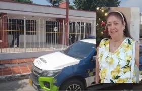 Yomaira De Jesús Medina Pérez / vivienda donde fue encontrada. 
