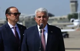El presidente de Panamá, José Raúl Mulino.