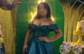 La adolescente asesinada.