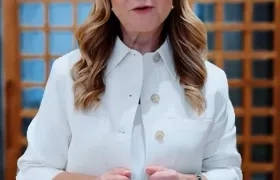 La Ministra de Transporte, Elsa Noguera.