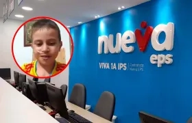 Lucas Francesco Murillo García está afiliado a la Nueva EPS. 