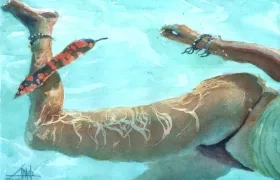 Obra 'Flotantes', de Roberto Angulo