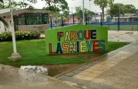 Parque de Las Nieves, en Barranquilla