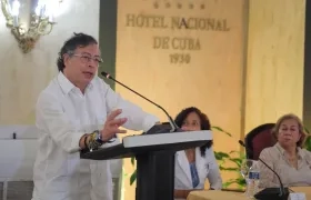 El Presidente colombiano, Gustavo Petro.