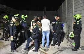 Policía Metropolitana de Barranquilla.