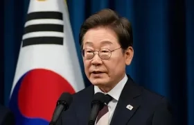 El presidente de Corea del Sur, Lee Jae Myung.